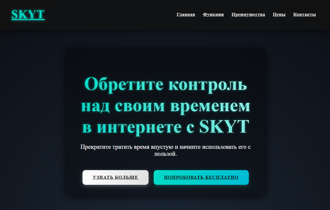 Скриншот SKYT - Трекер времени 1